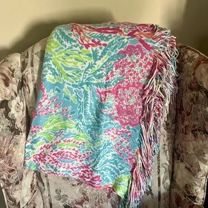 NWOT Lilly Pulitzer x Pottery Barn Throw